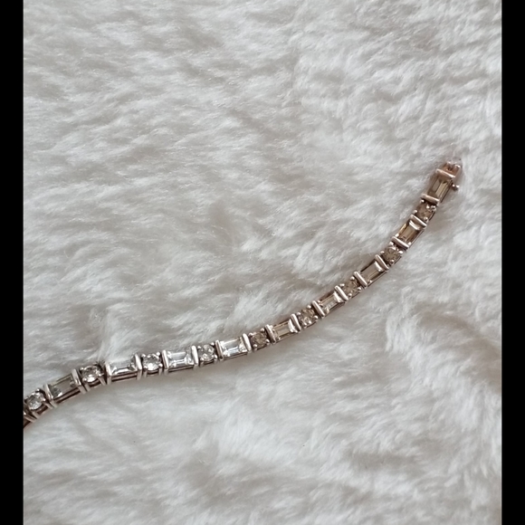 Sterling CZ Bracelet - Picture 9 of 16